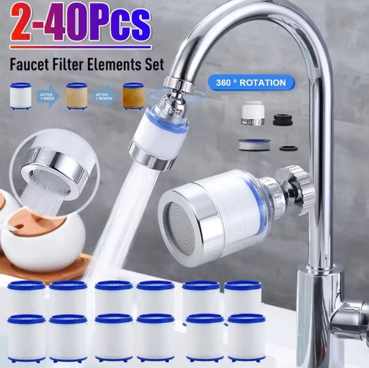 PureFlow Faucet Water Purifier – 3-Stage Filter, Universal Fit, Easy Install