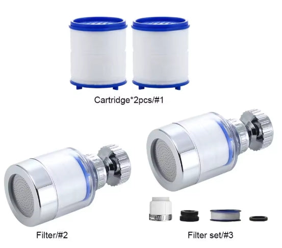 PureFlow Faucet Water Purifier – 3-Stage Filter, Universal Fit, Easy Install