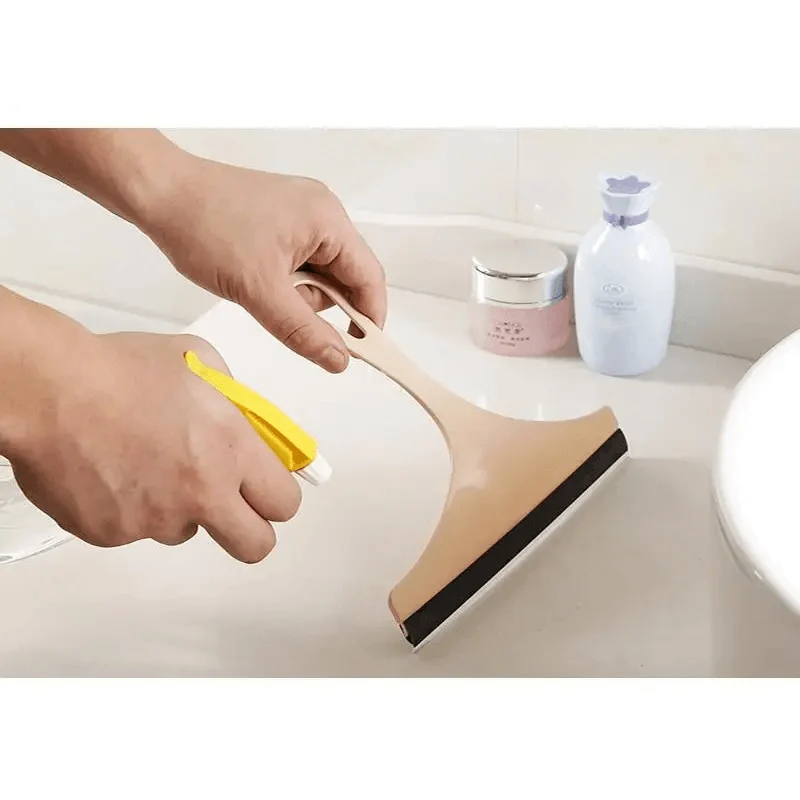 PureFlow Window & Glass Squeegee – Streak-Free, Eco-Friendly Silicone, Multi-Surface