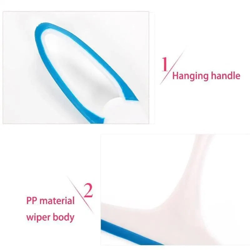 PureFlow Window & Glass Squeegee – Streak-Free, Eco-Friendly Silicone, Multi-Surface
